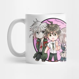 Danganronpa Hajime Chiaki Nagito: by Kībo-Kībo Mug